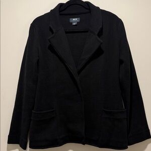 Anthropologie Maeve Sweater Blazer Jacket | Size XS | Black